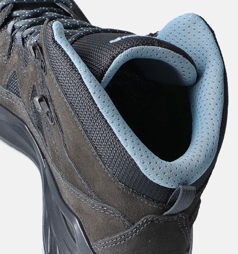 LOWA Sirkos EVO GTX Mid Chaussures outdoor en Gris pour femmes (355804) - pour semelles orthopédiques