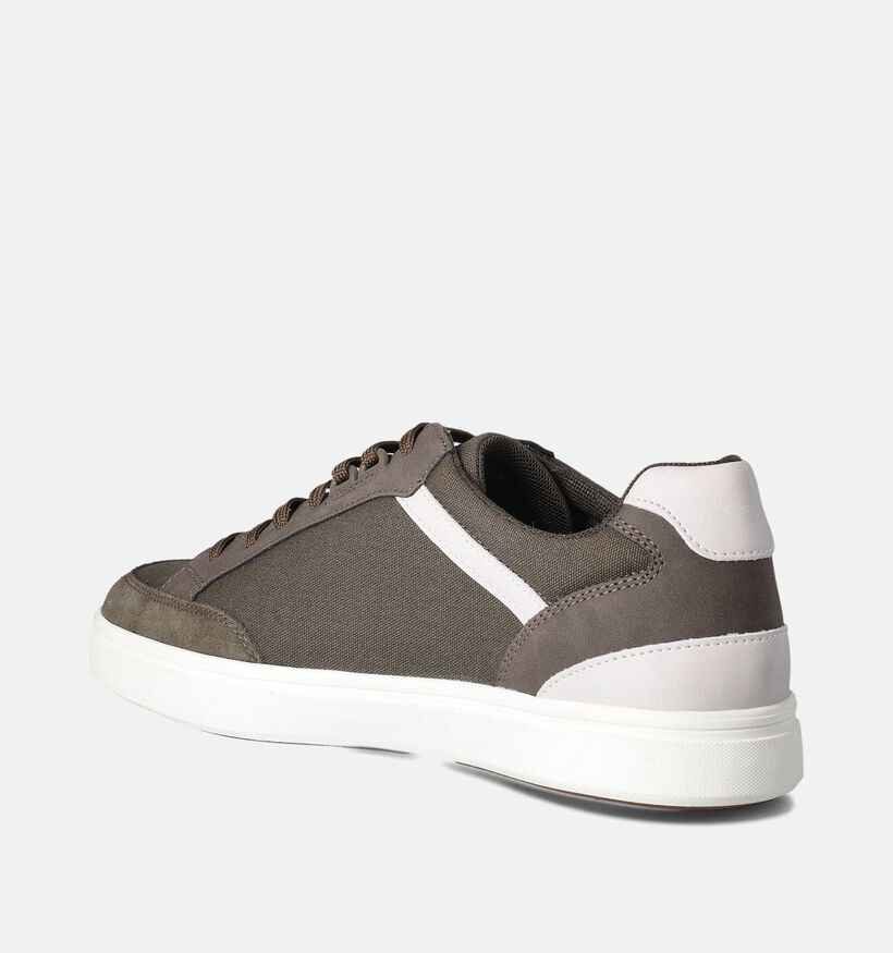 Geox Baltmoore Kaki Veterschoenen voor heren (353860) - geschikt voor steunzolen