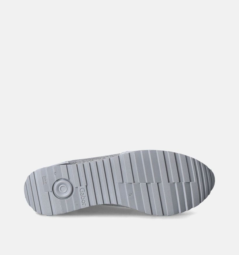 Gabor OptiFit Witte Sneakers voor dames (352051) - geschikt voor steunzolen