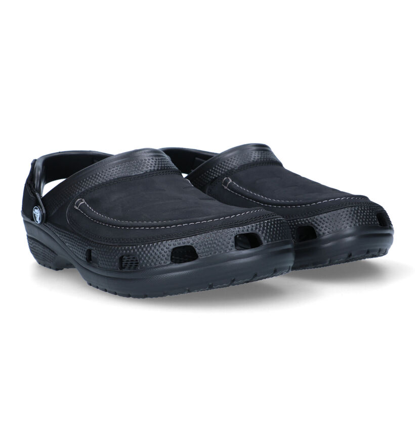 Crocs Yukon Vista Zwarte Slippers in kunststof (324173)