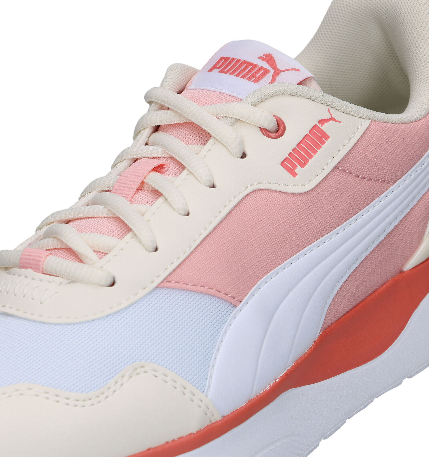 Puma wit roze on sale