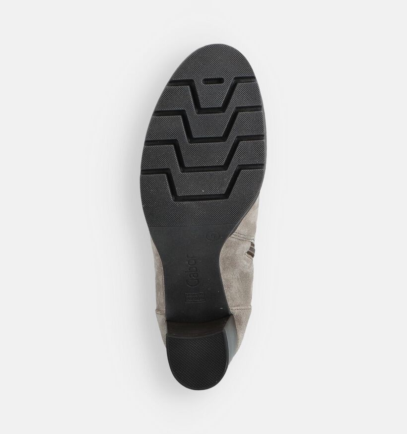 Gabor Bottines en Gris pour femmes (365046) - pour semelles orthopédiques