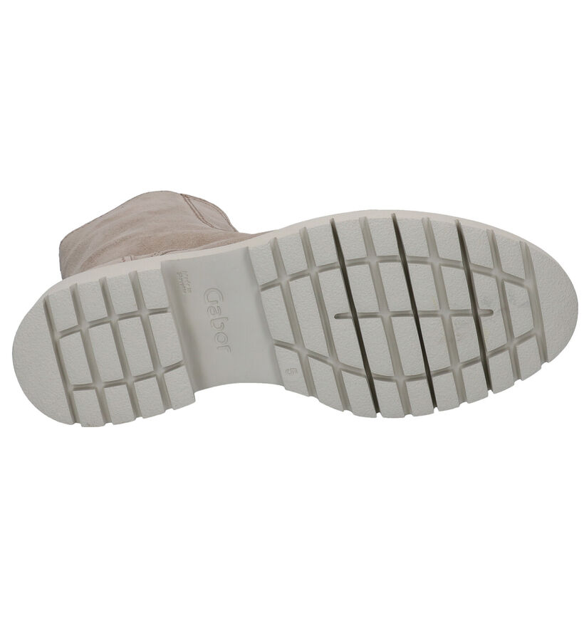 Gabor OptiFit Bottines en Taupe pour femmes (297391) - pour semelles orthopédiques