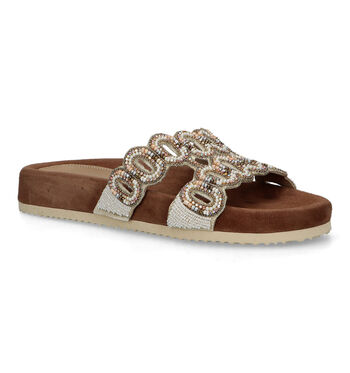 Lazamani Slippers Beige