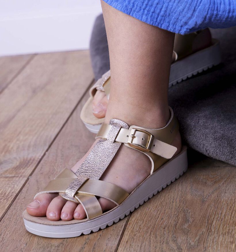 Little David Nicea 3 Gouden Sandalen voor meisjes (356107)