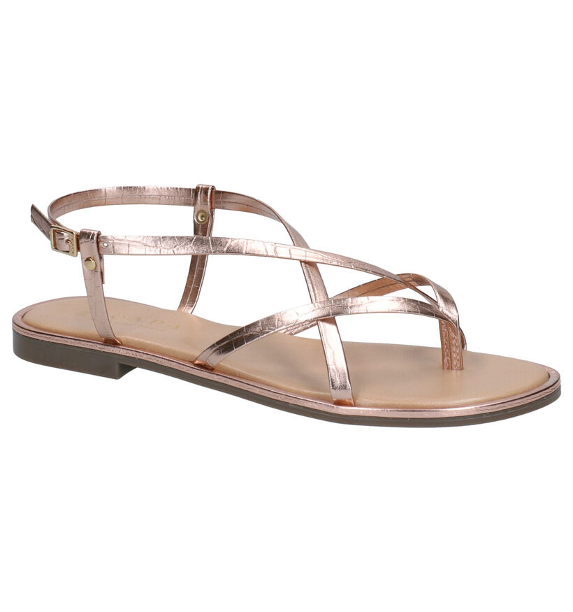 Scapa Ibiza Rose Golden Sandalen in kunstleer (270300)