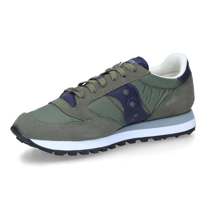 Saucony Jazz Original Kaki Sneakers voor heren (312535) - geschikt voor steunzolen