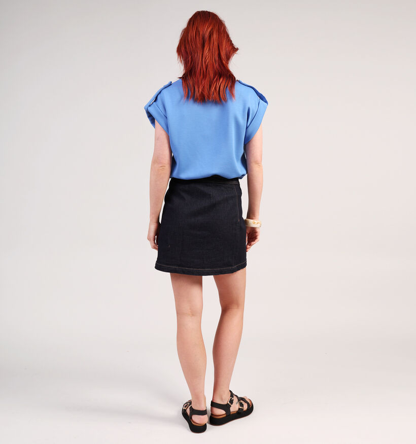 Vila Pulls en Bleu pour femmes (366396)