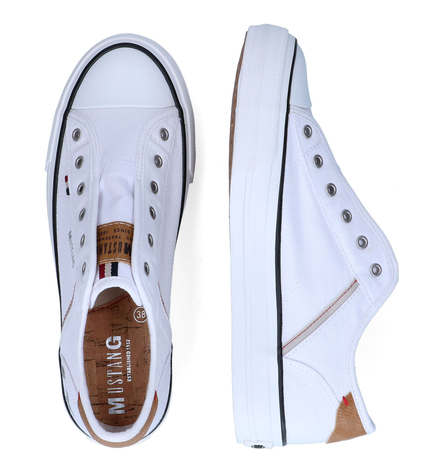Witte instap sneakers dames deals