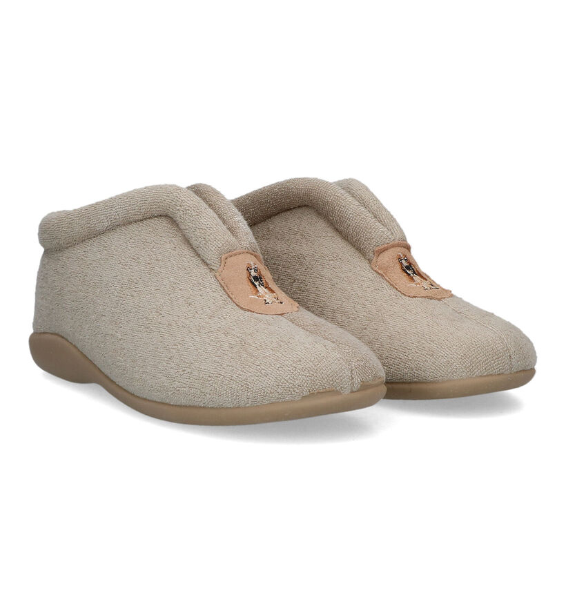 Hush Puppies Oisim Pantoufles en Beige pour femmes (324419)