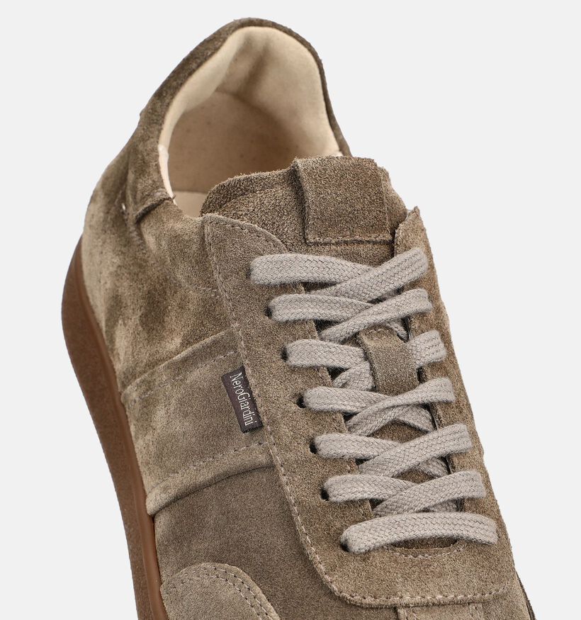 NeroGiardini Chaussures plates en Marron pour hommes (382166) - pour semelles orthop&eacute;diques