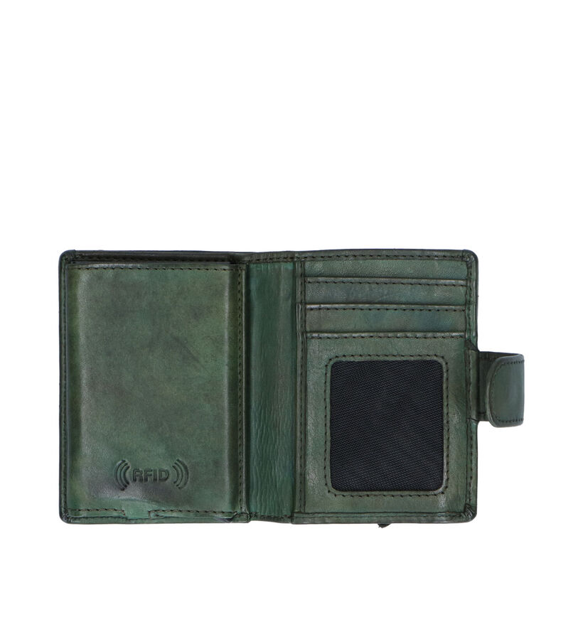 Bear Design Porte-cartes en Noir pour hommes (350748)