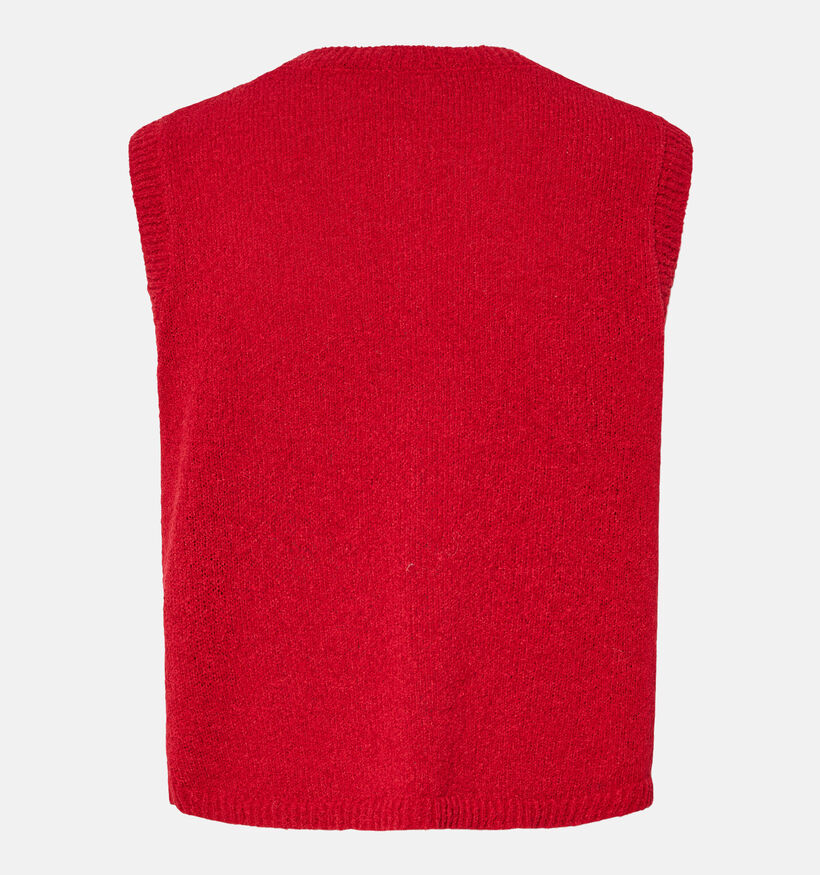 Pieces Jessie Knit Rode Vest voor dames (362259)