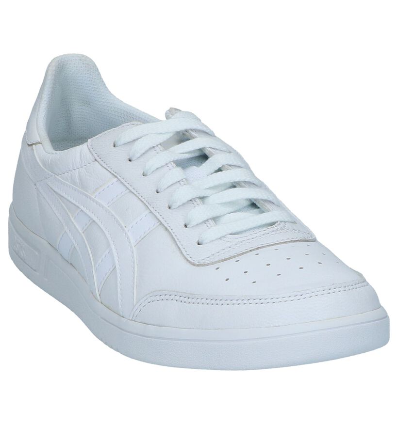 Asics Baskets basses en Blanc en cuir (238277)