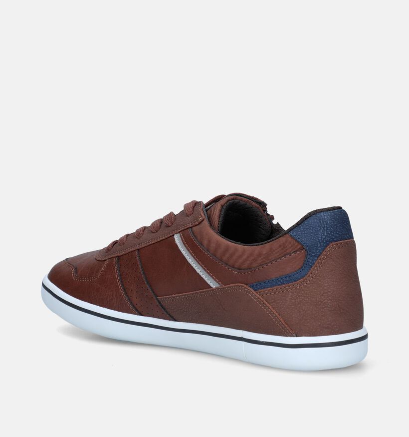 Geox Elver Cognac Veterschoenen voor heren (335678) - geschikt voor steunzolen