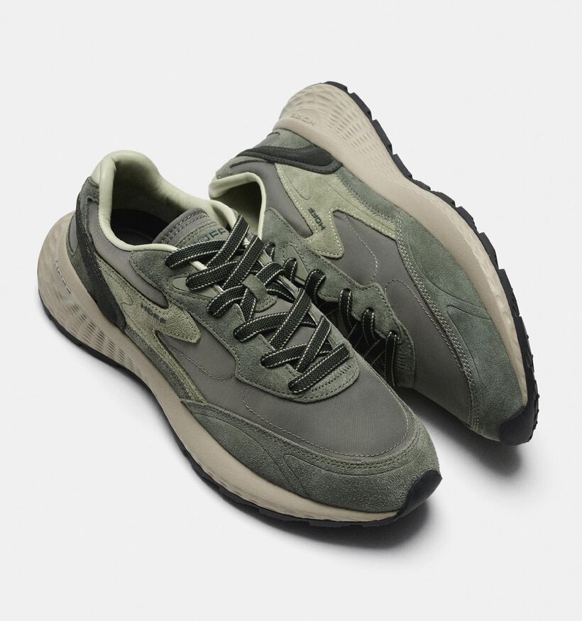 HOFF City Chaussures plates en Vert pour hommes (377276)