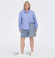 ONLY Carmakoma Pema Life Blauwe Short voor dames (374876)