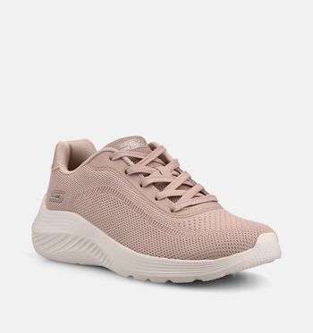 Skechers Low Baskets Blanc/Taupe