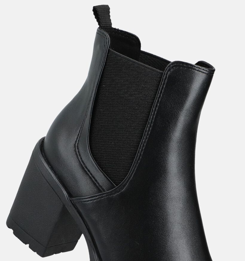 Marco Tozzi Bottines à talons en Noir pour femmes (362548) - pour semelles orthopédiques