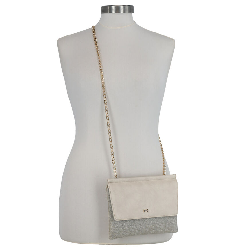 NeroGiardini Taupe Clutch in kunstleer (270594)