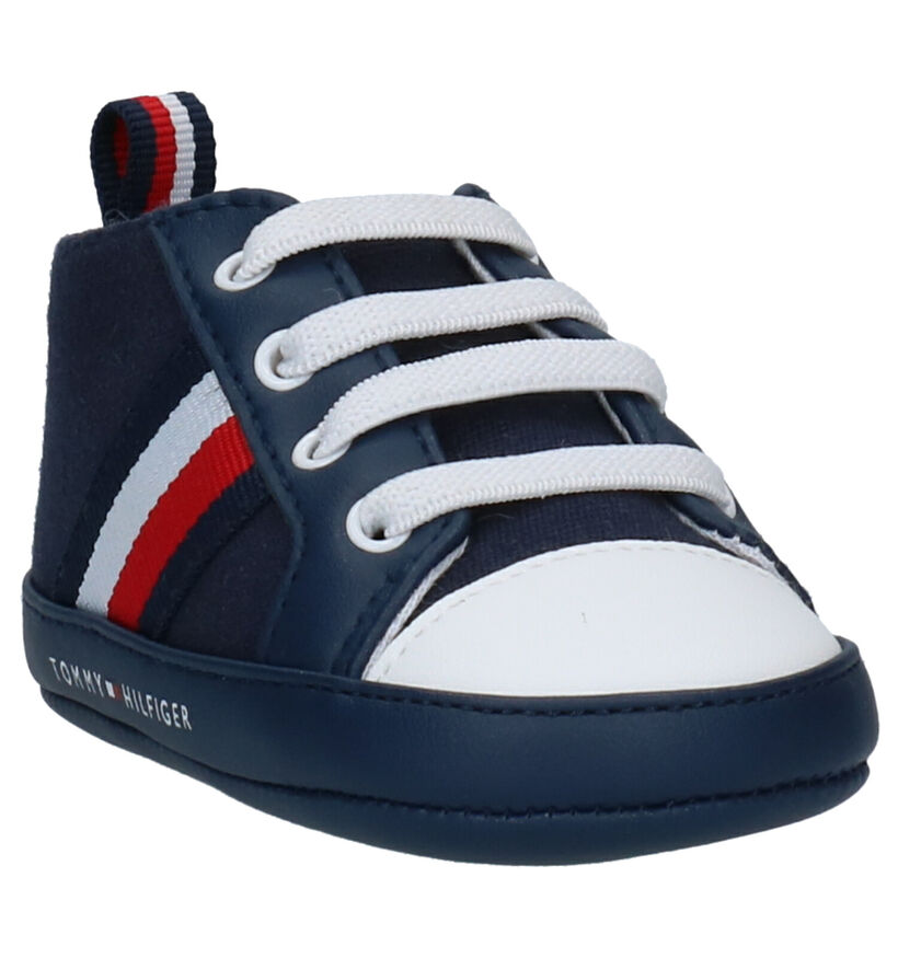 Tommy Hilfiger Blauwe Babyschoentjes in kunstleer (266589)