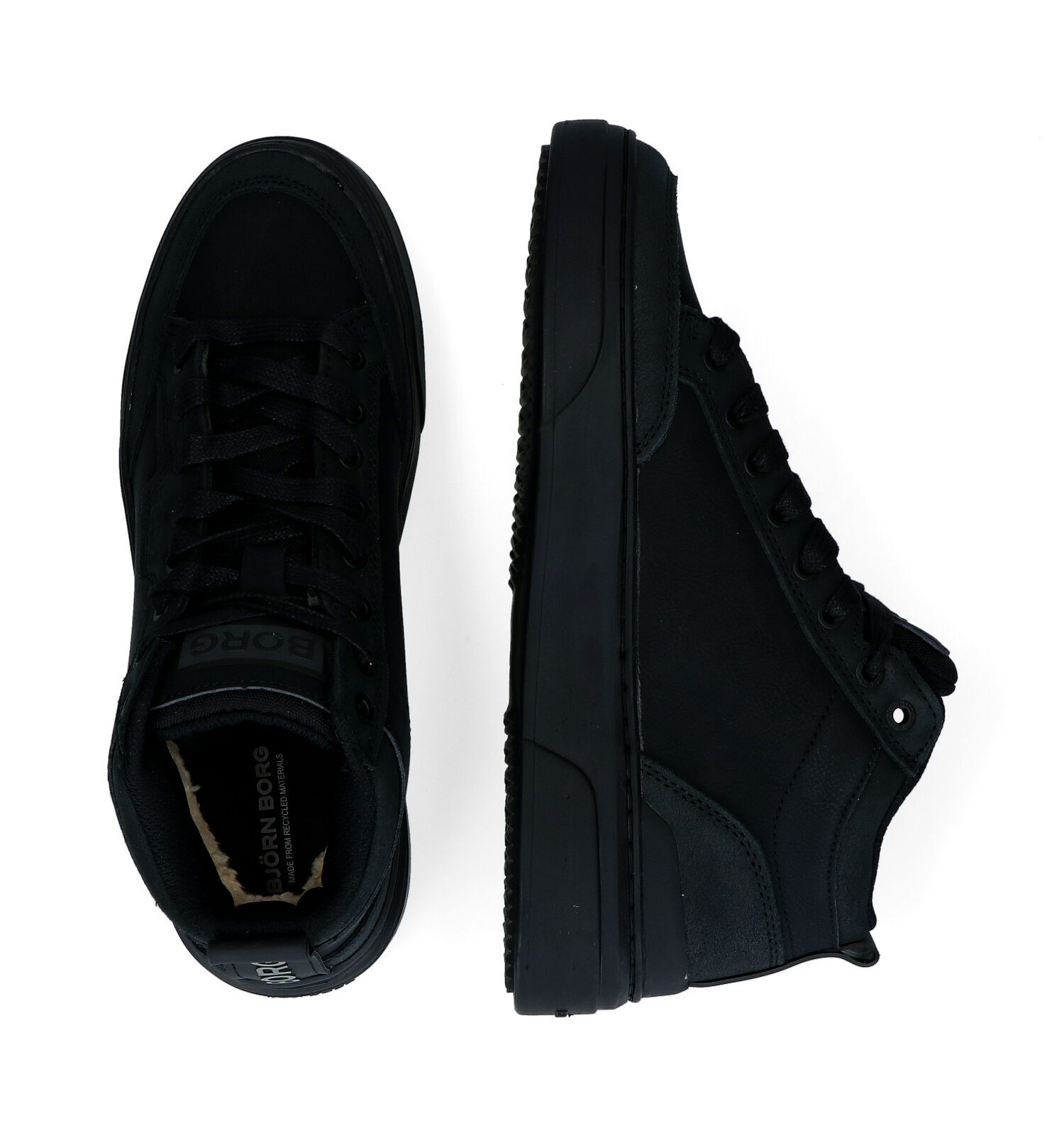 Zwarte hoge sneakers deals