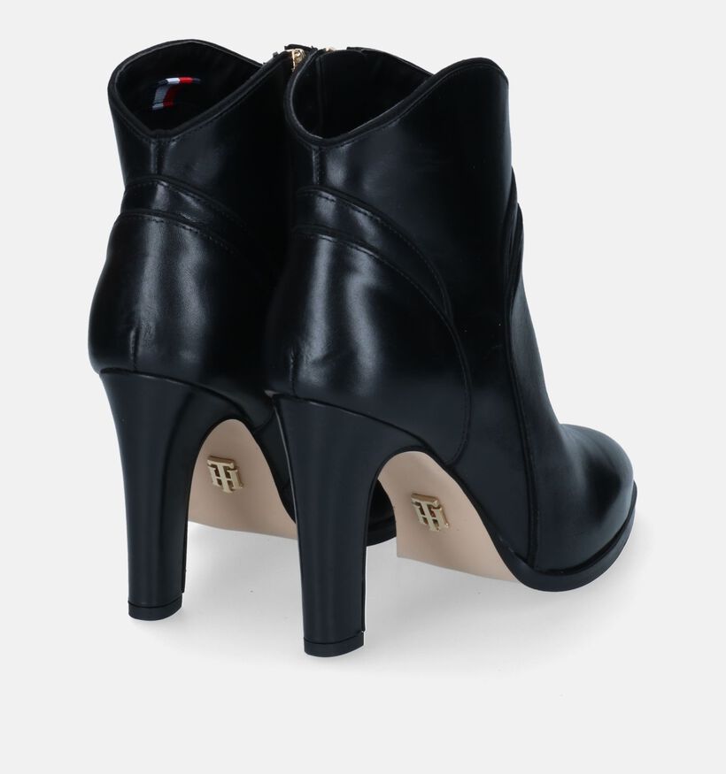 Tommy Hilfiger Elevated High Heel Zwart Enkellaarsjes voor dames (310689)