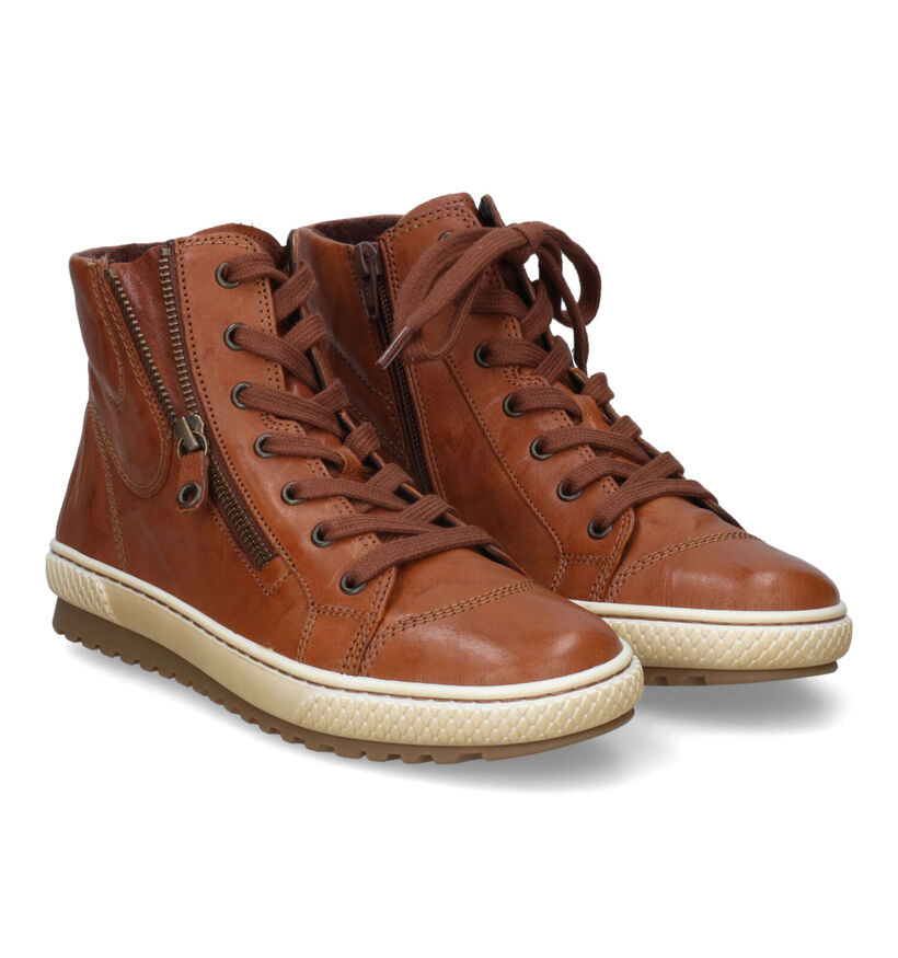 Gabor OptiFit Cognac Sneakers voor dames (312432) - geschikt voor steunzolen