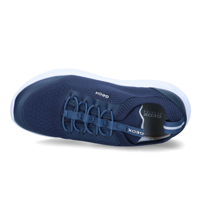 Geox Sprintye Baskets en Bleu pour garçons (339641)