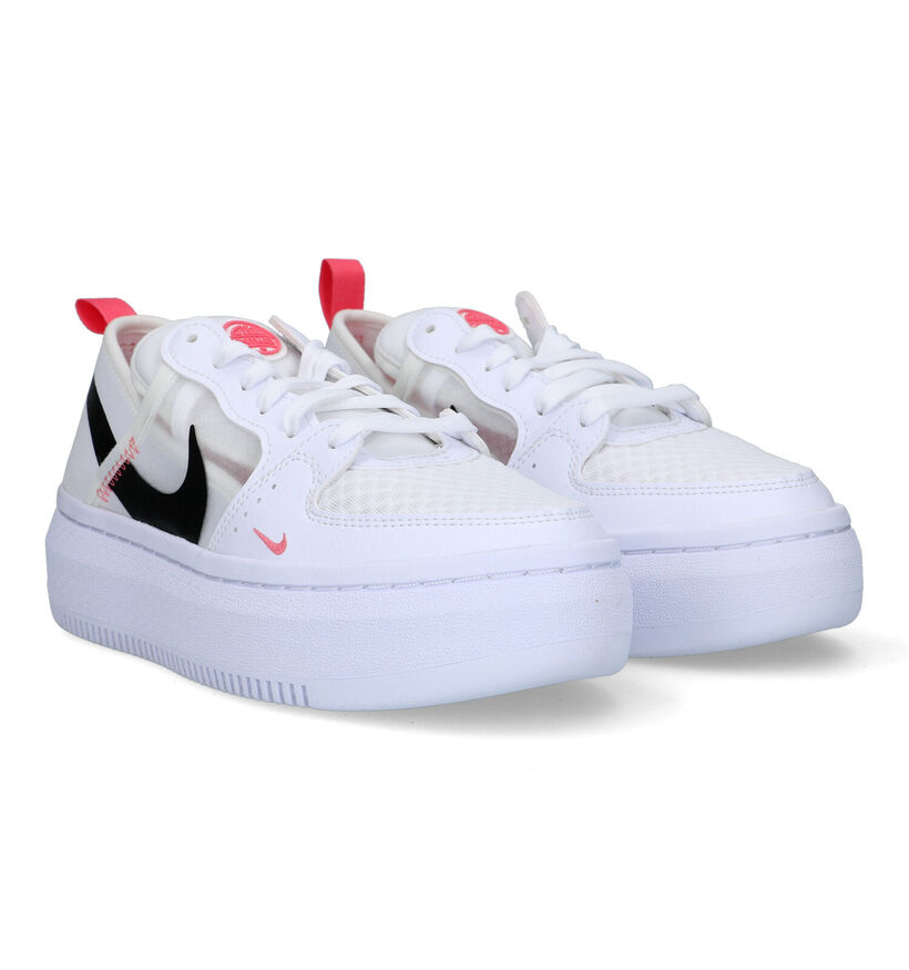 Nike Court Vision Alta Baskets en Noir pour femmes (332412)