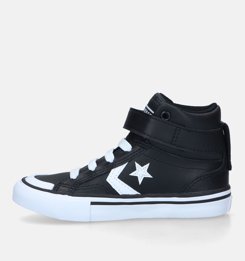 Converse Pro Blaze Strap Baskets en Noir pour garçons (328159)