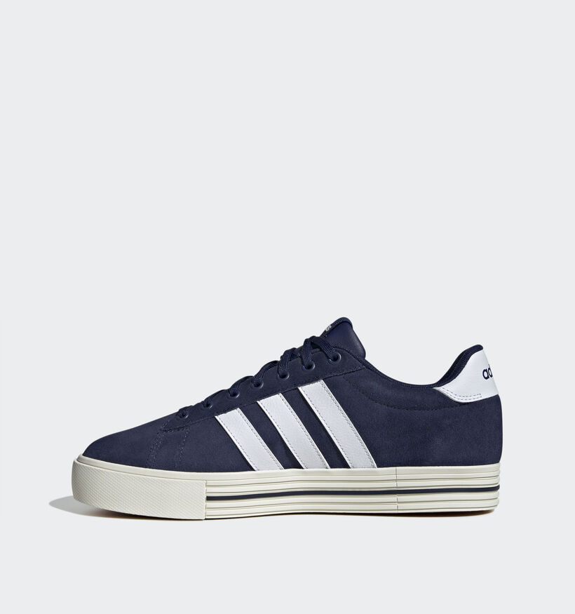 adidas Daily 4.0 Baskets en Bleu pour hommes (380249) - pour semelles orthop&eacute;diques