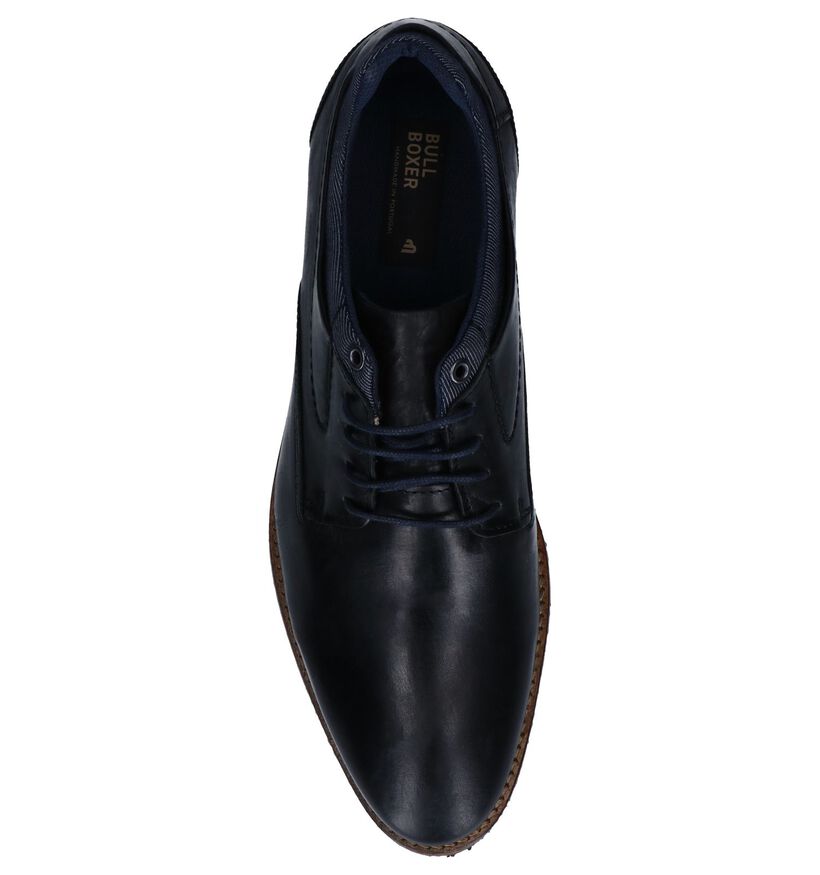 Bullboxer Cognac Geklede Veterschoenen in leer (268603)