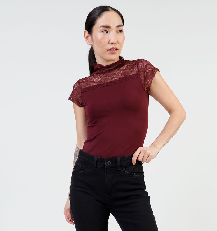 Minus Vanessa Bordeaux Blouse voor dames (349964)