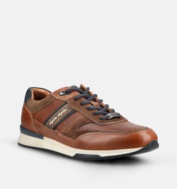 Australian Low Chaussures plates Cognac/Bleu