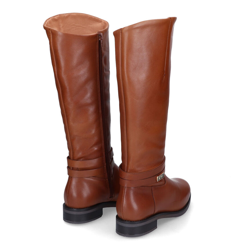 River Woods Goldy Cognac Laarzen in leer (316111)