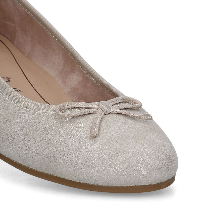 Tamaris Ballerines en Beige pour femmes (322155)