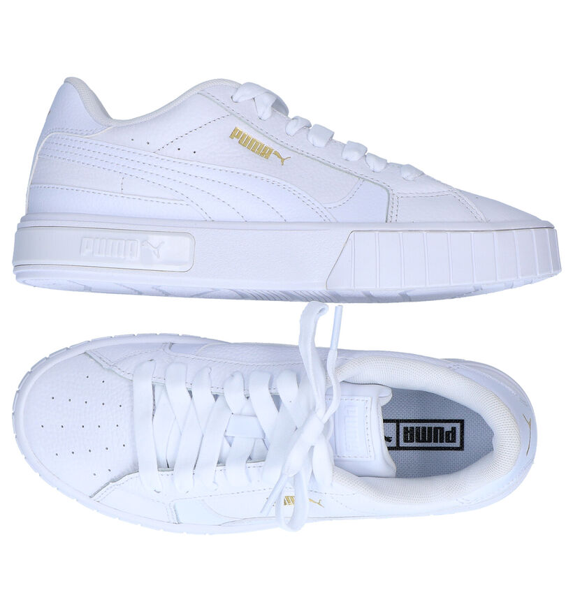 Puma Cali Star Baskets en Blanc pour femmes (293520) - pour semelles orthopédiques
