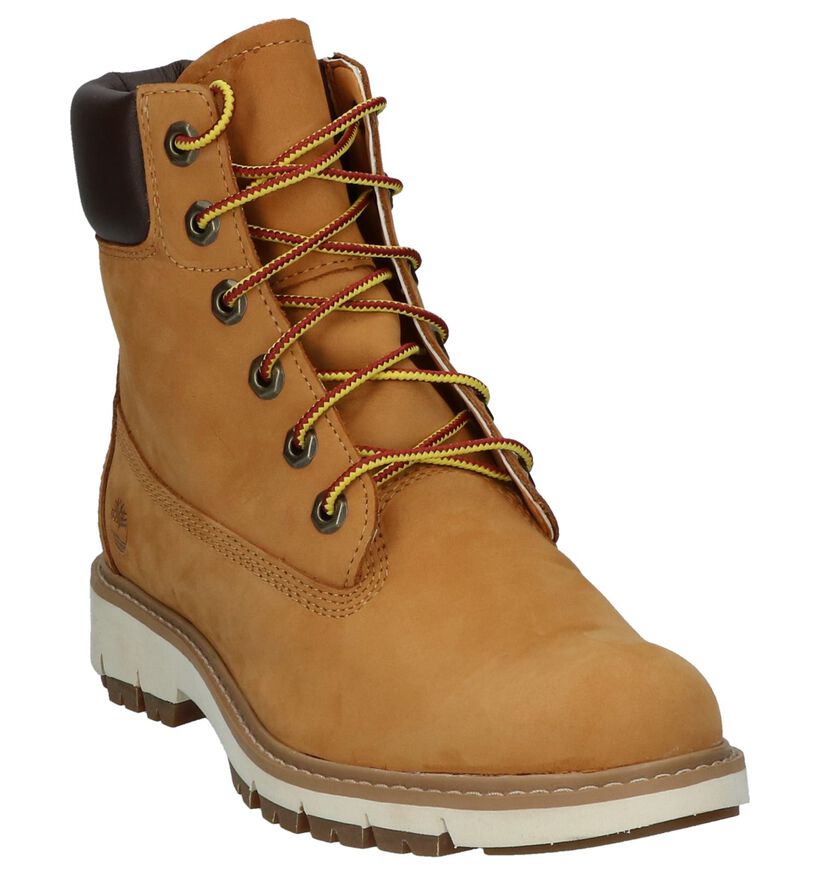 Timberland Lucia Way 6 Inch WP Zwarte Bottines voor dames (313455) - geschikt voor steunzolen