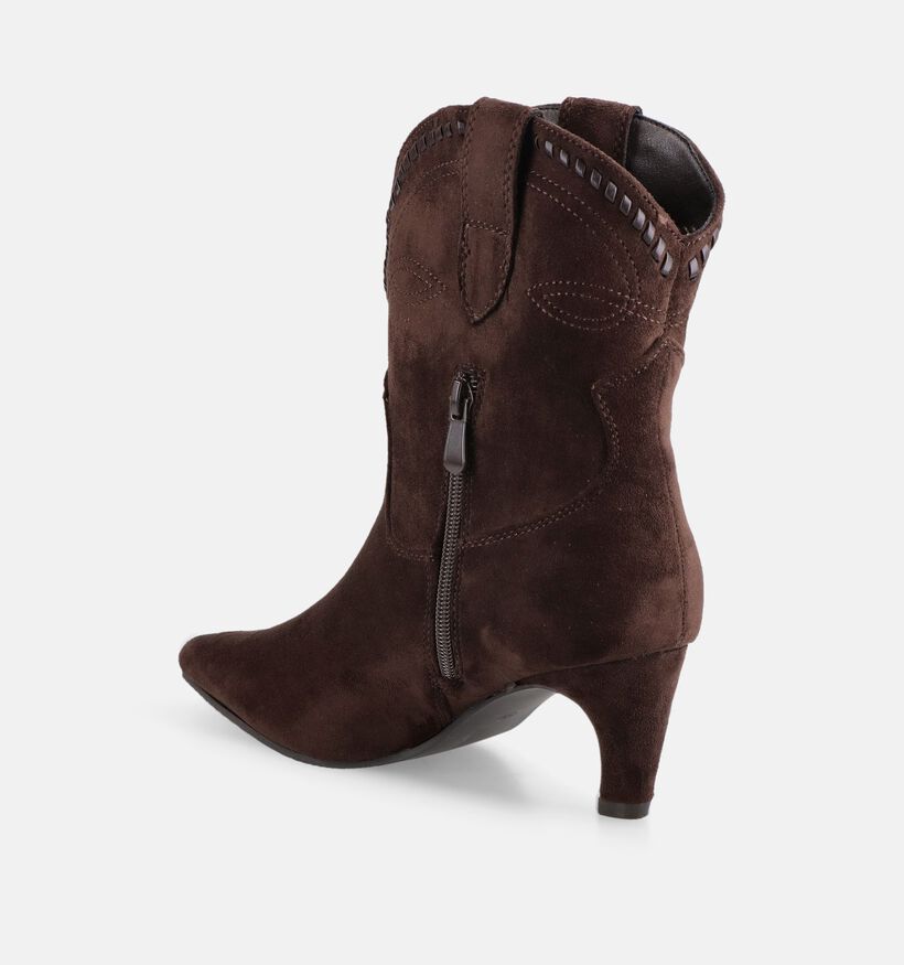 Laurent David Bottines en Marron pour femmes (379565)