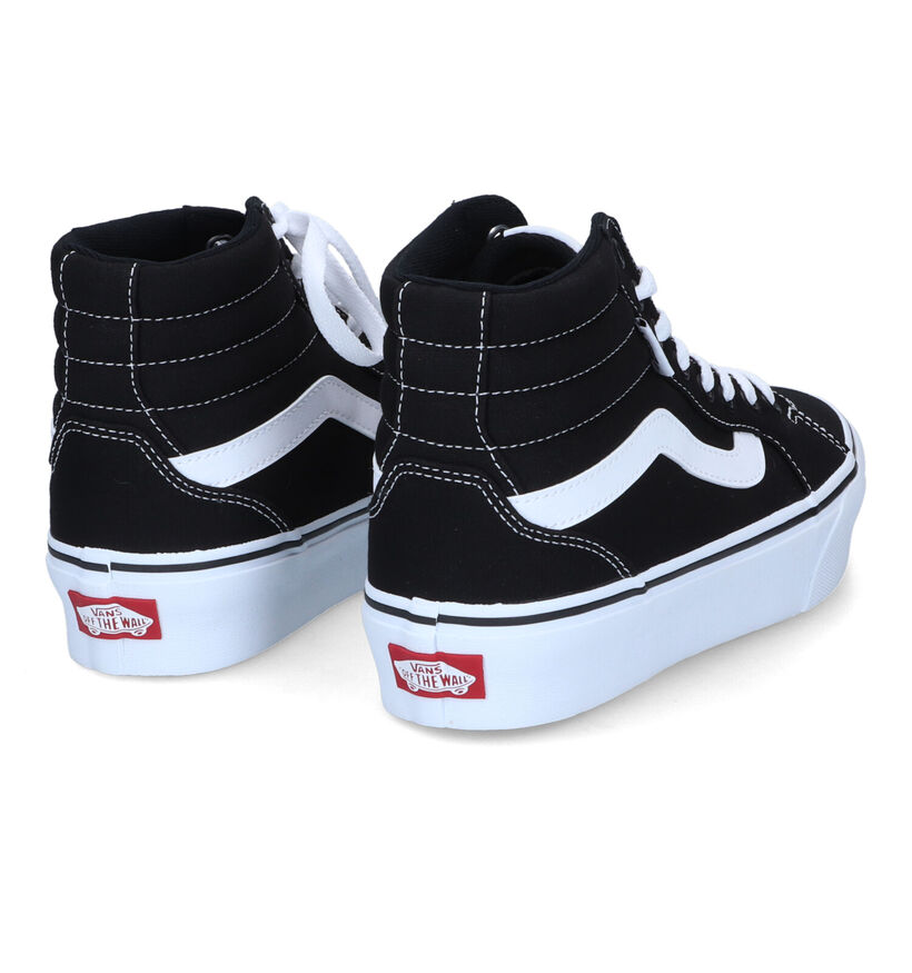 Vans Filmore Hi Platform Baskets en Noir pour femmes (317791)