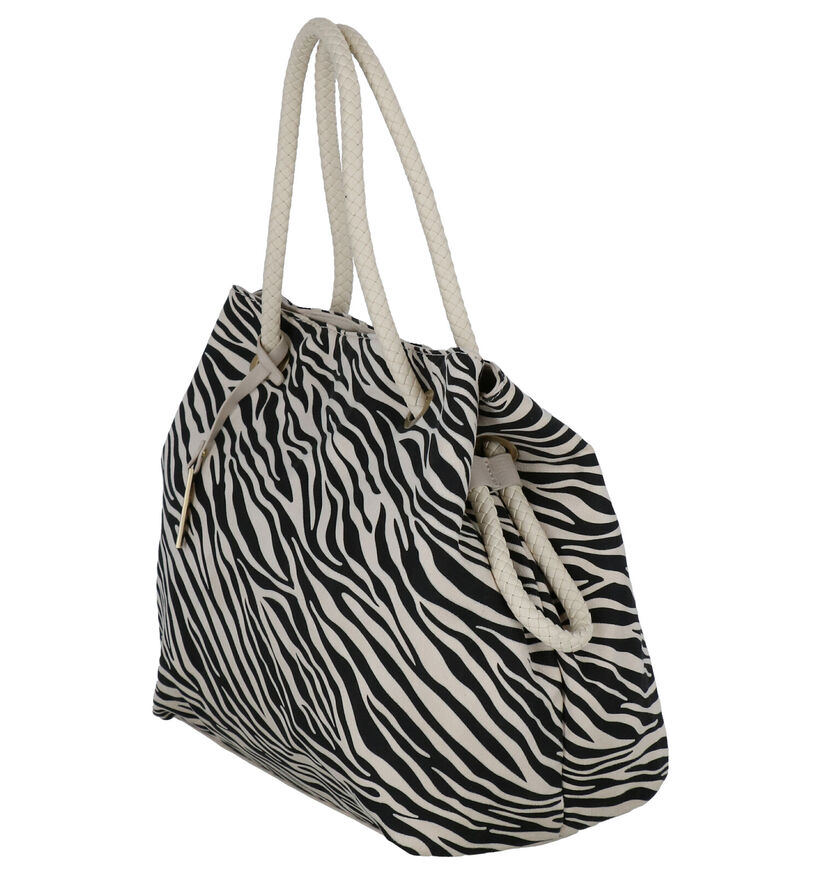 Bulaggi Zebra Vegan Sac à main en Blanc en textile (291299)