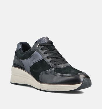 Tamaris Sneakers Zwart/Blauw/Rood