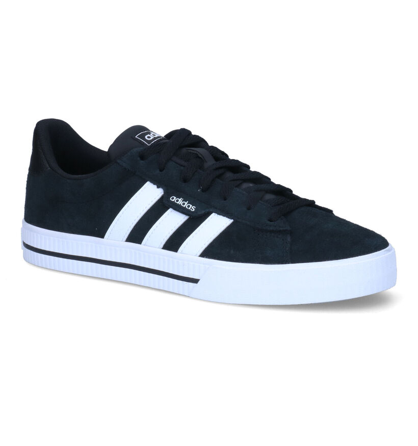 adidas Daily 3.0 Baskets en Noir pour hommes (326304) - pour semelles orthopédiques