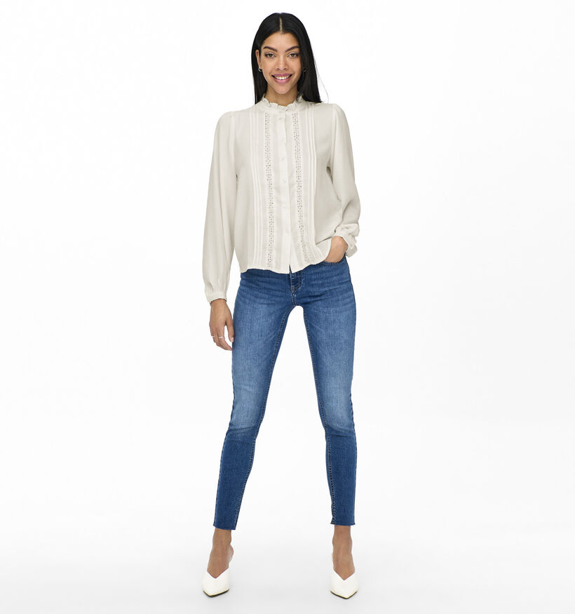 JDY Ellis Blouse en Ecru pour femmes (362415)