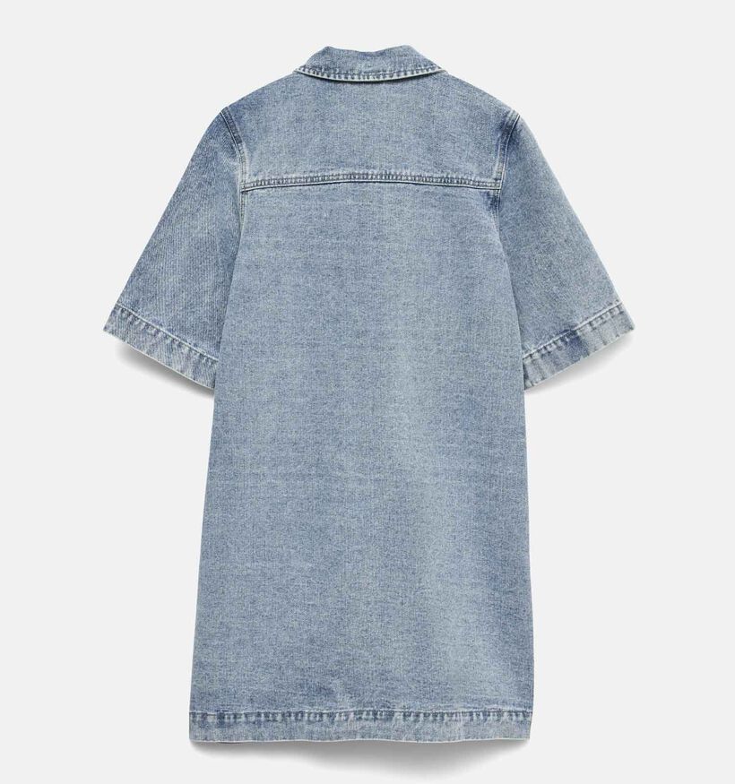 Vero Moda Fenja Short Denim Blauwe Jurk voor dames (367155)