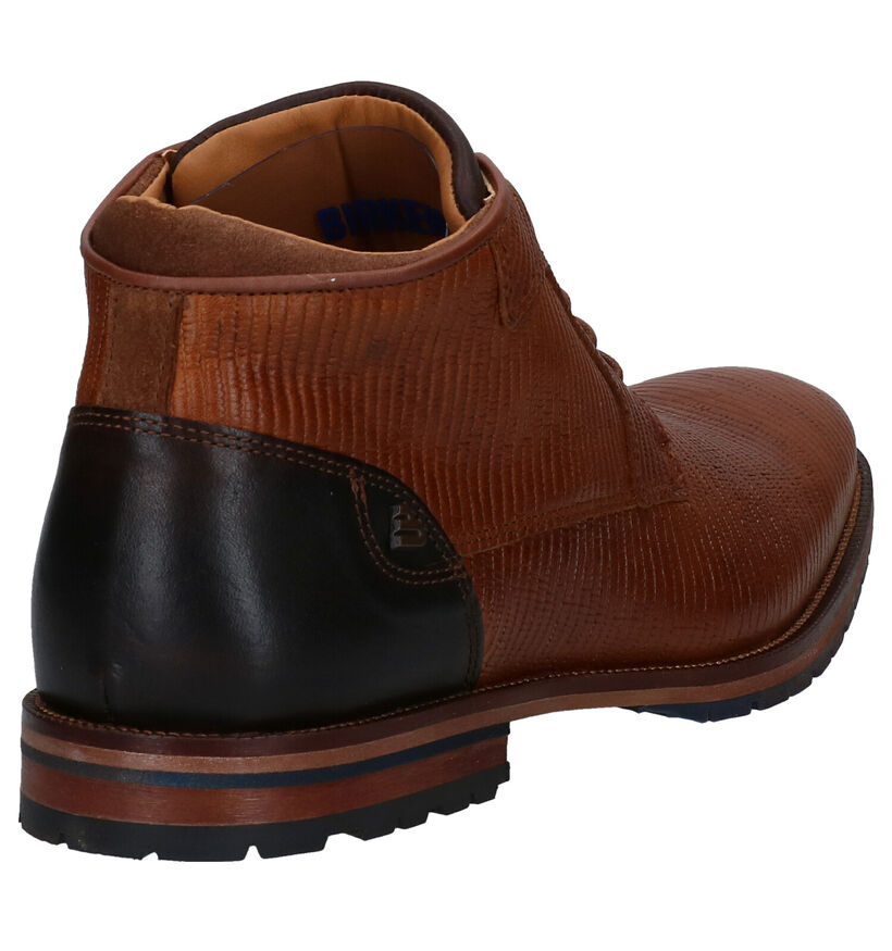 Bullboxer Cognac Geklede Bottines in leer (281789)