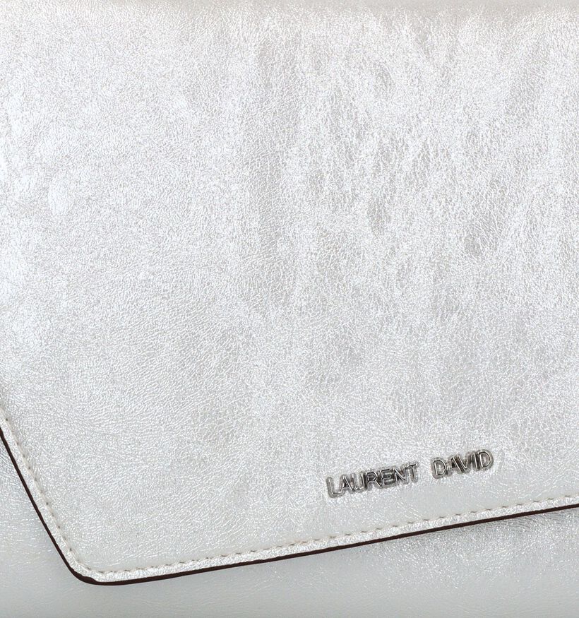 Laurent David Nos 003 Sac porté croisé en Argent pour femmes (337063)