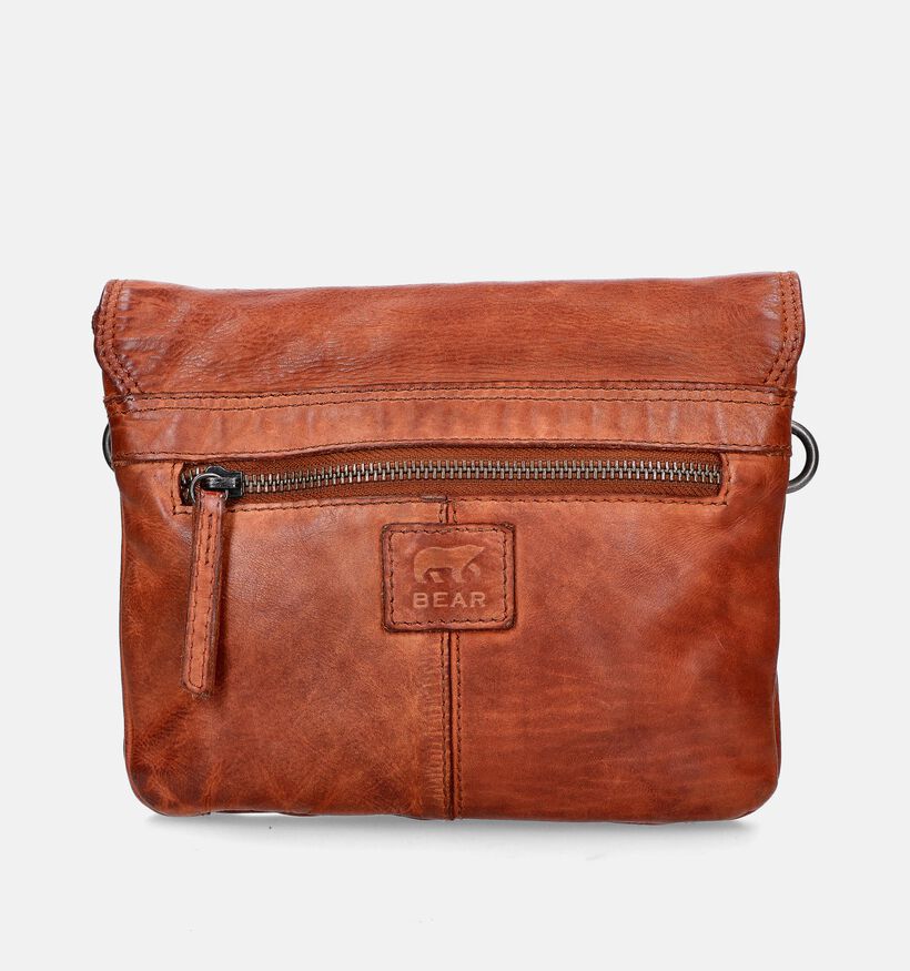 Bear Design Cognac Crossbody tas voor dames (358876)