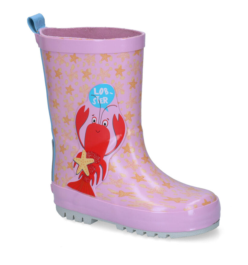 Go Banana's Lobster Bottes de pluie en Rose en synthétique (315336)